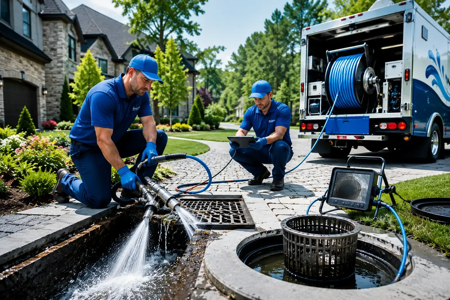 Local outdoor drain cleaning professionals in Thornton, KY
